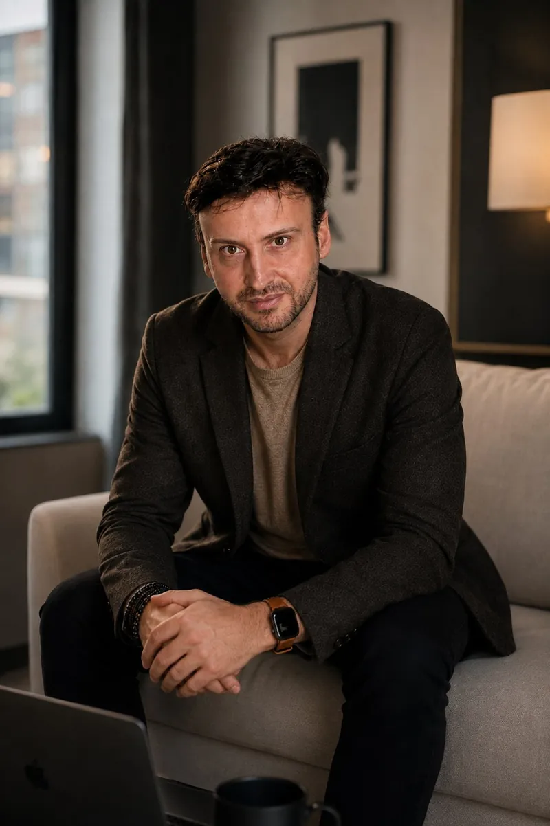 Benjamin Taylor à son bureau
